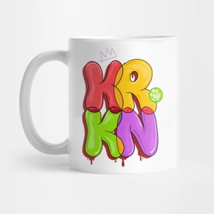 THE KRAKEN POPPY MULTI-COLOR BALLOONS (krkn) Mug